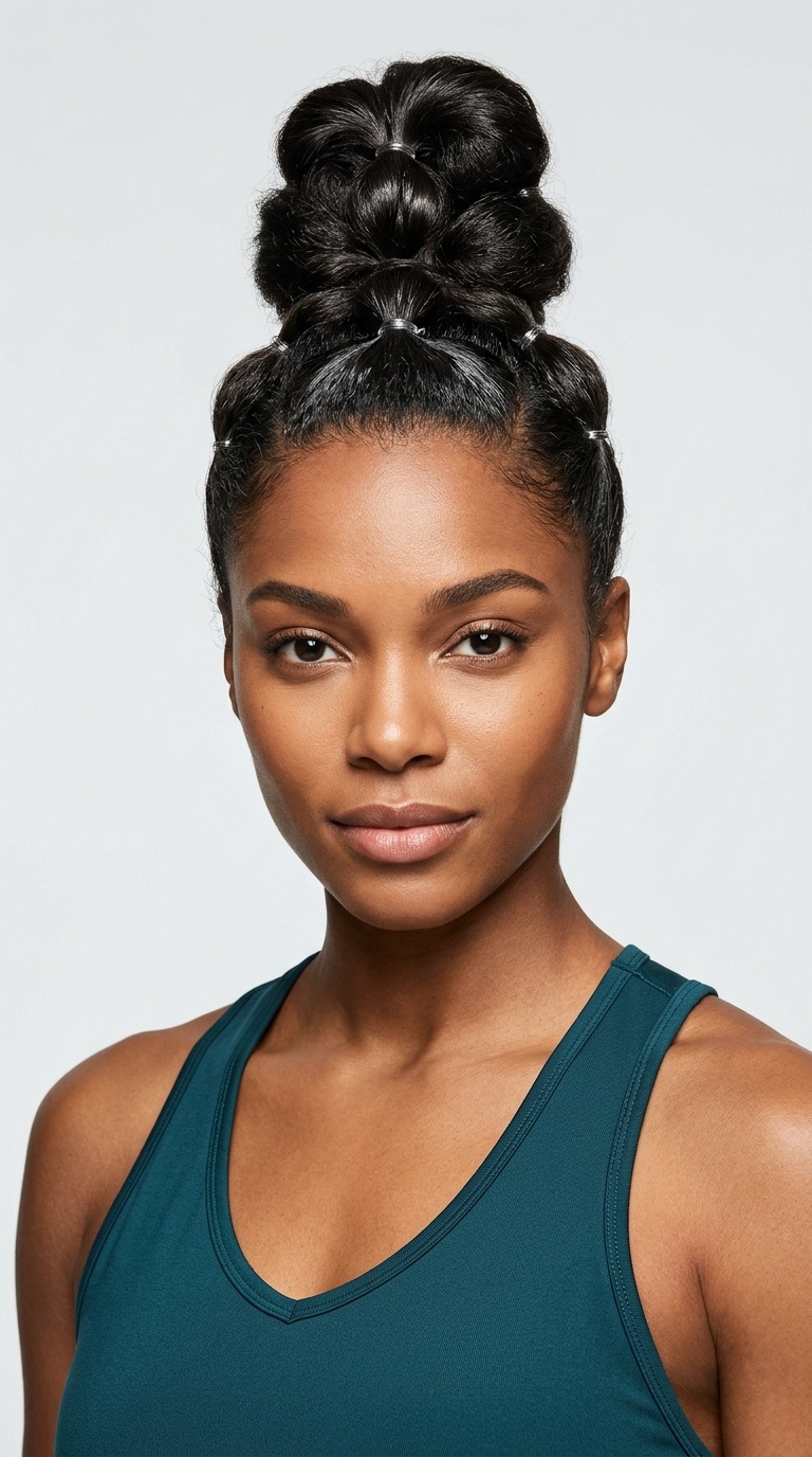 Segmented High Bun