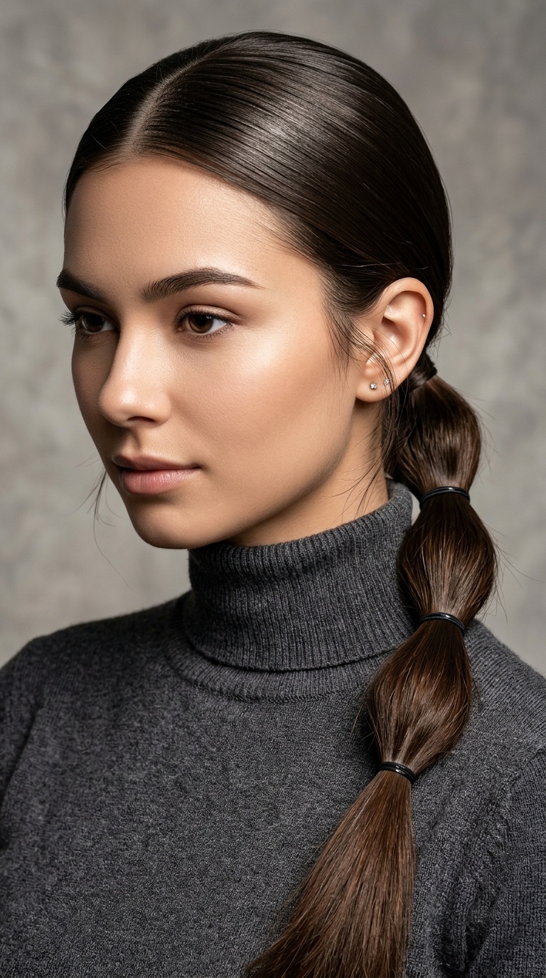 Segmented Sleek Low Pony