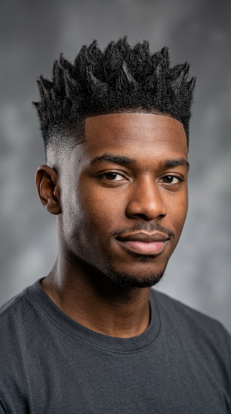 Shadow Fade with Spiky Top