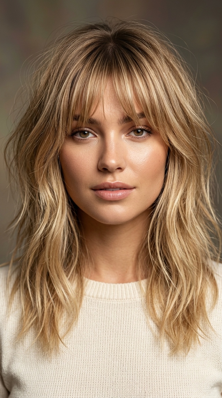 Shaggy Bardot Fringe