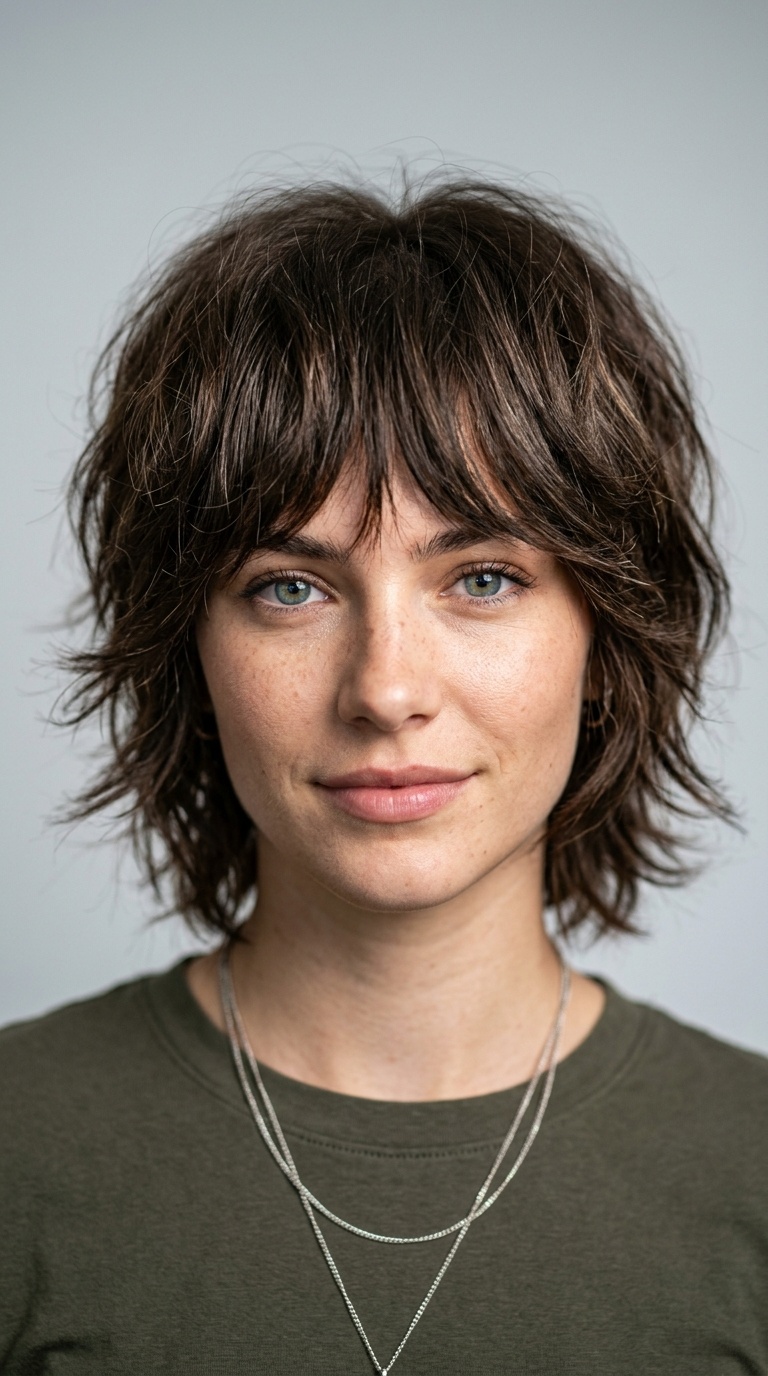 Shaggy Wolf Cut