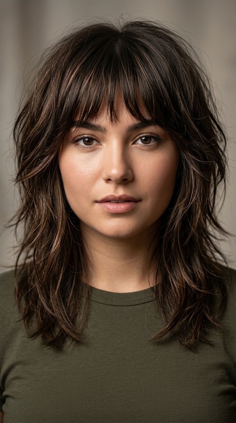 Shaggy Wolf Cut