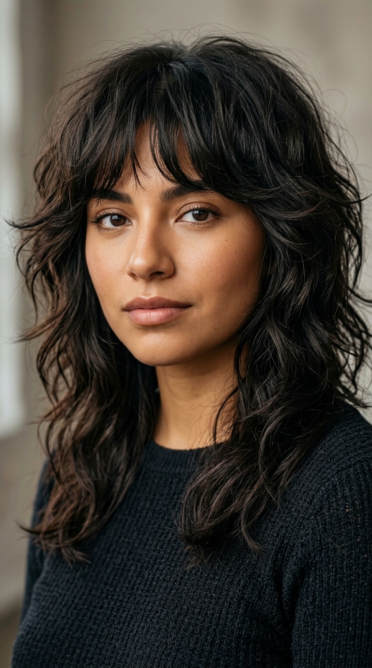 Shaggy Wolf Cut