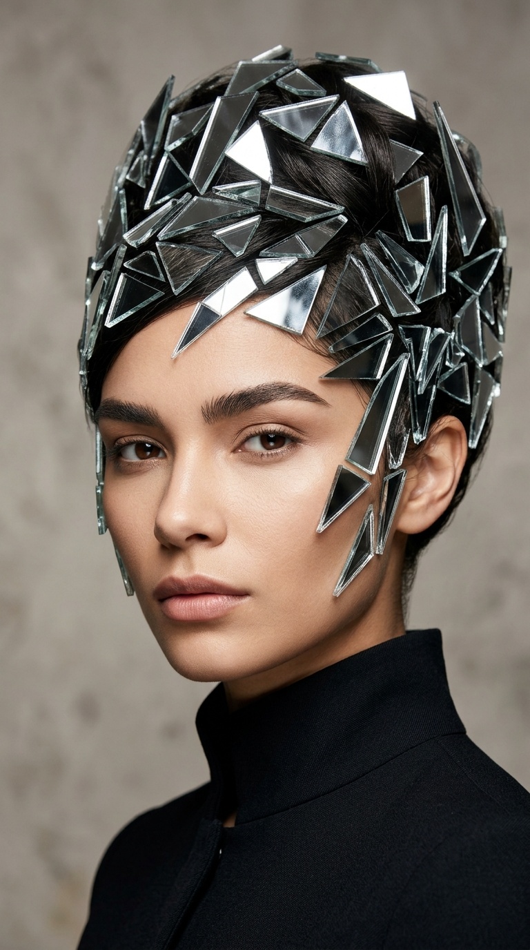 Shards of Glass (Mirror) Mosaic