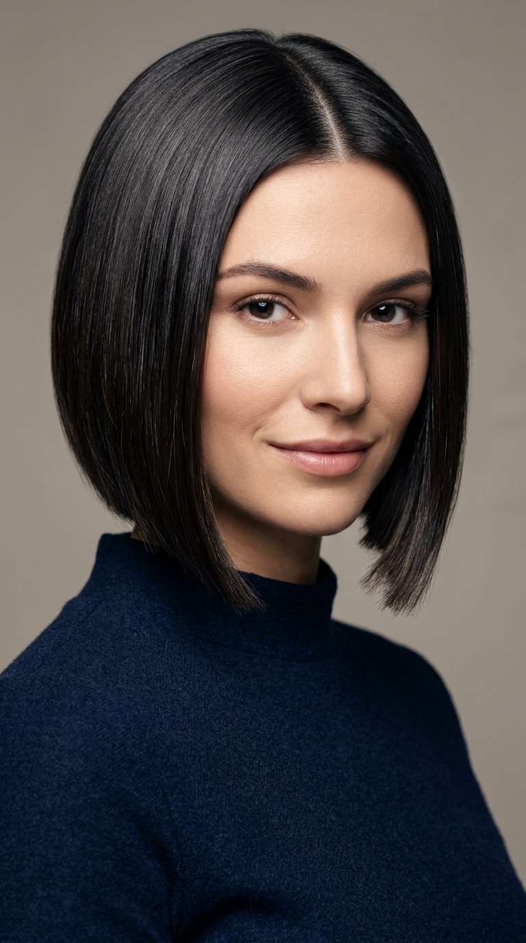 Sharp A-Line Cut