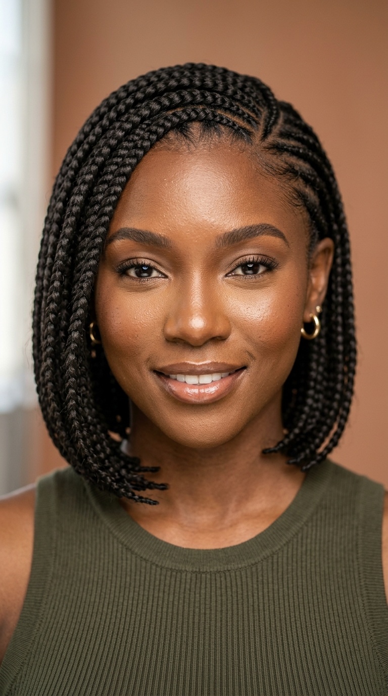 Short Bob Lemonade Braids