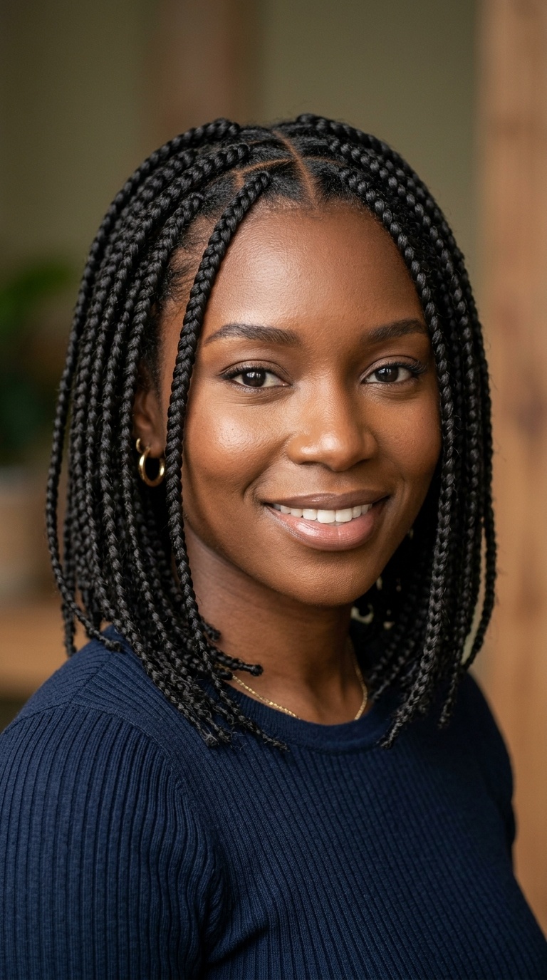 Short Box Braids