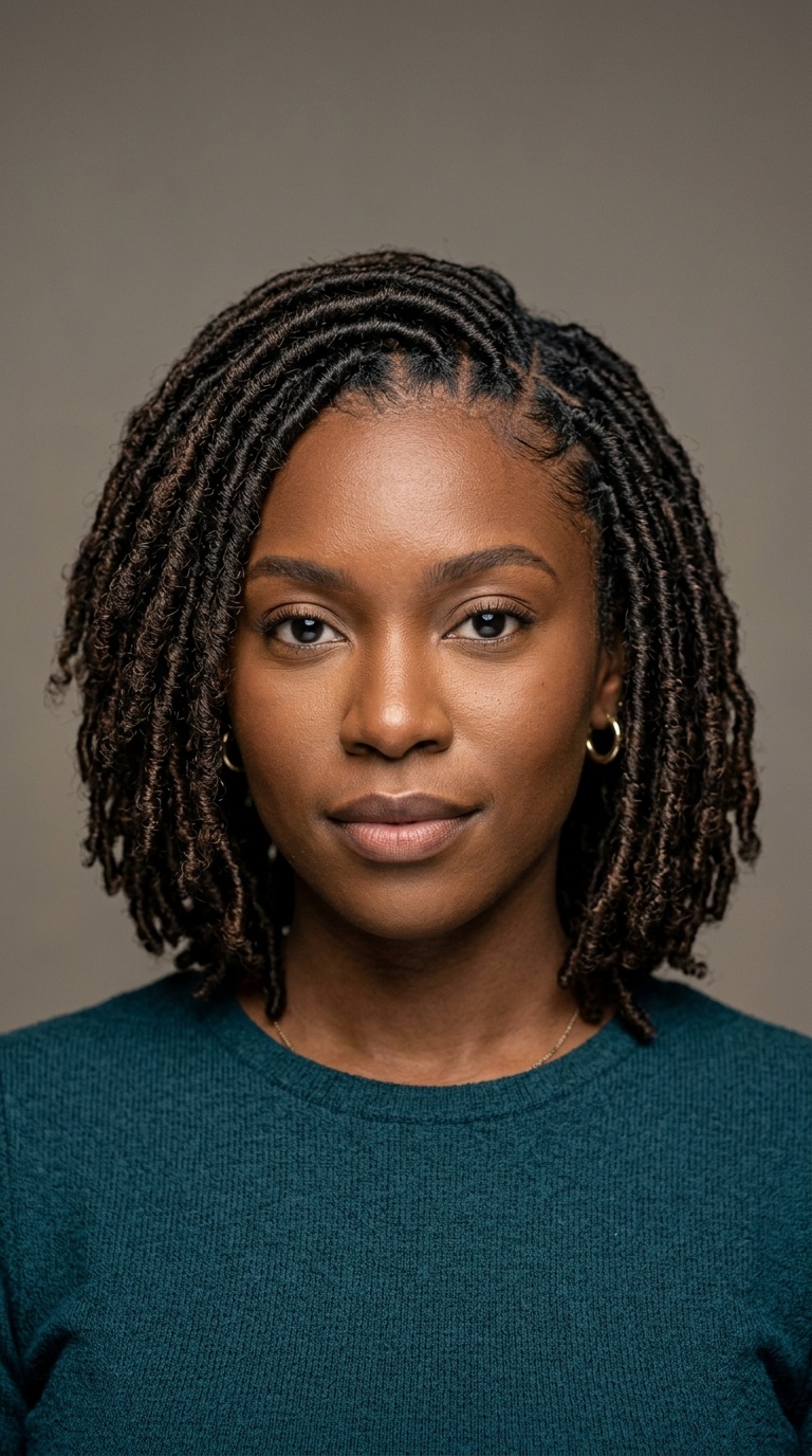 Short Faux Locs