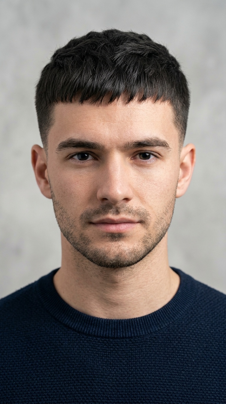 Short Fringe with Taper