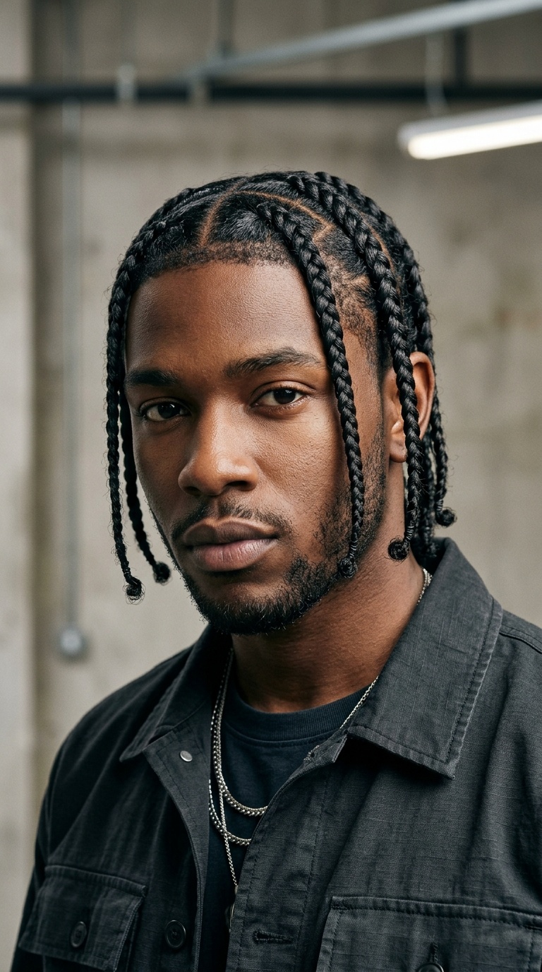 Short Hair Pop Smoke Braids