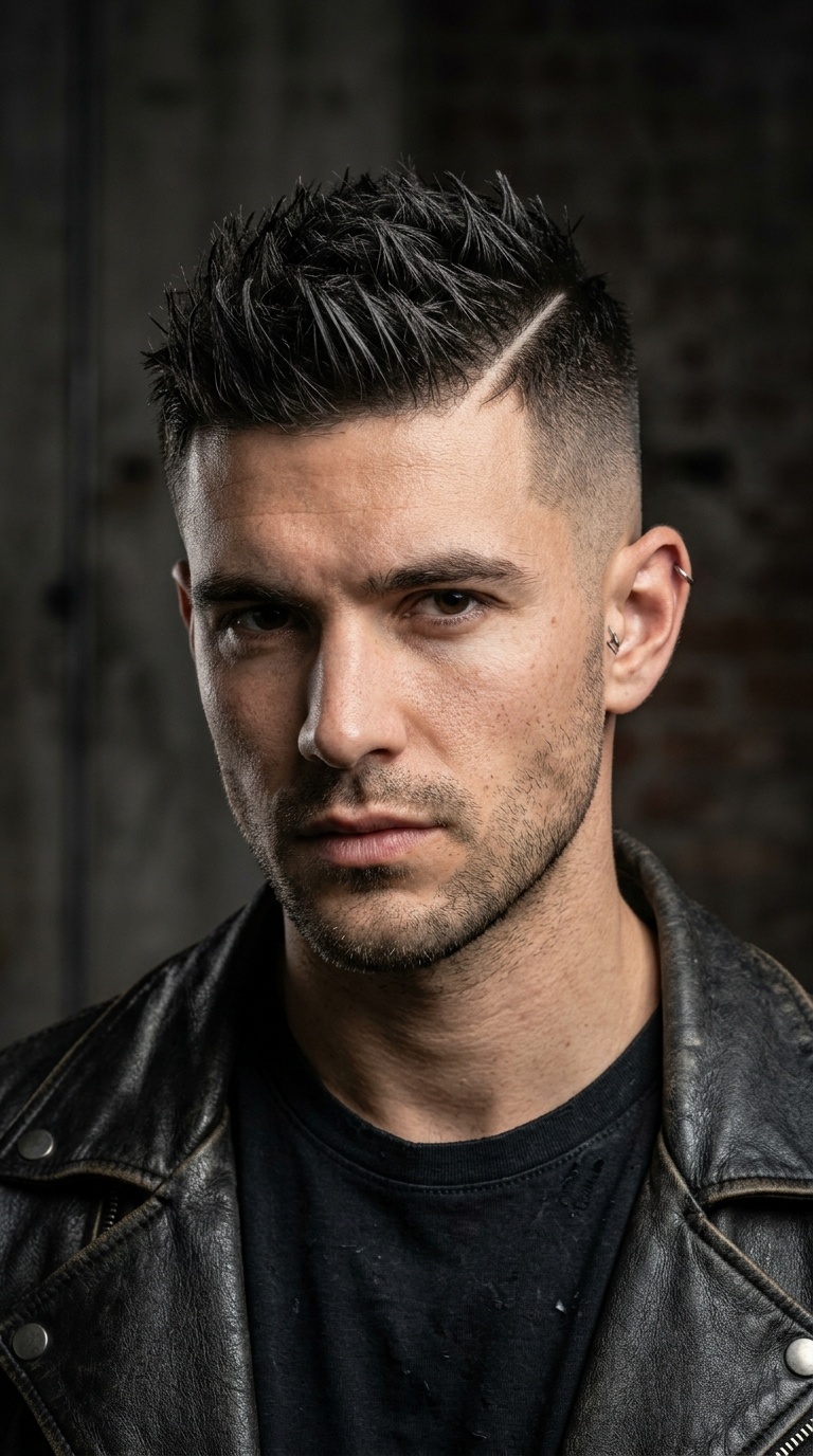Short Military Spikes with Hard Part Undercut