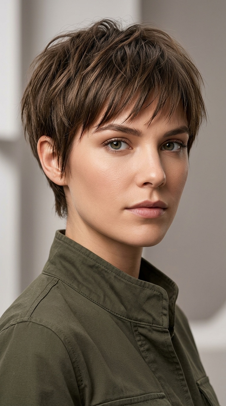 Short Shag Cut