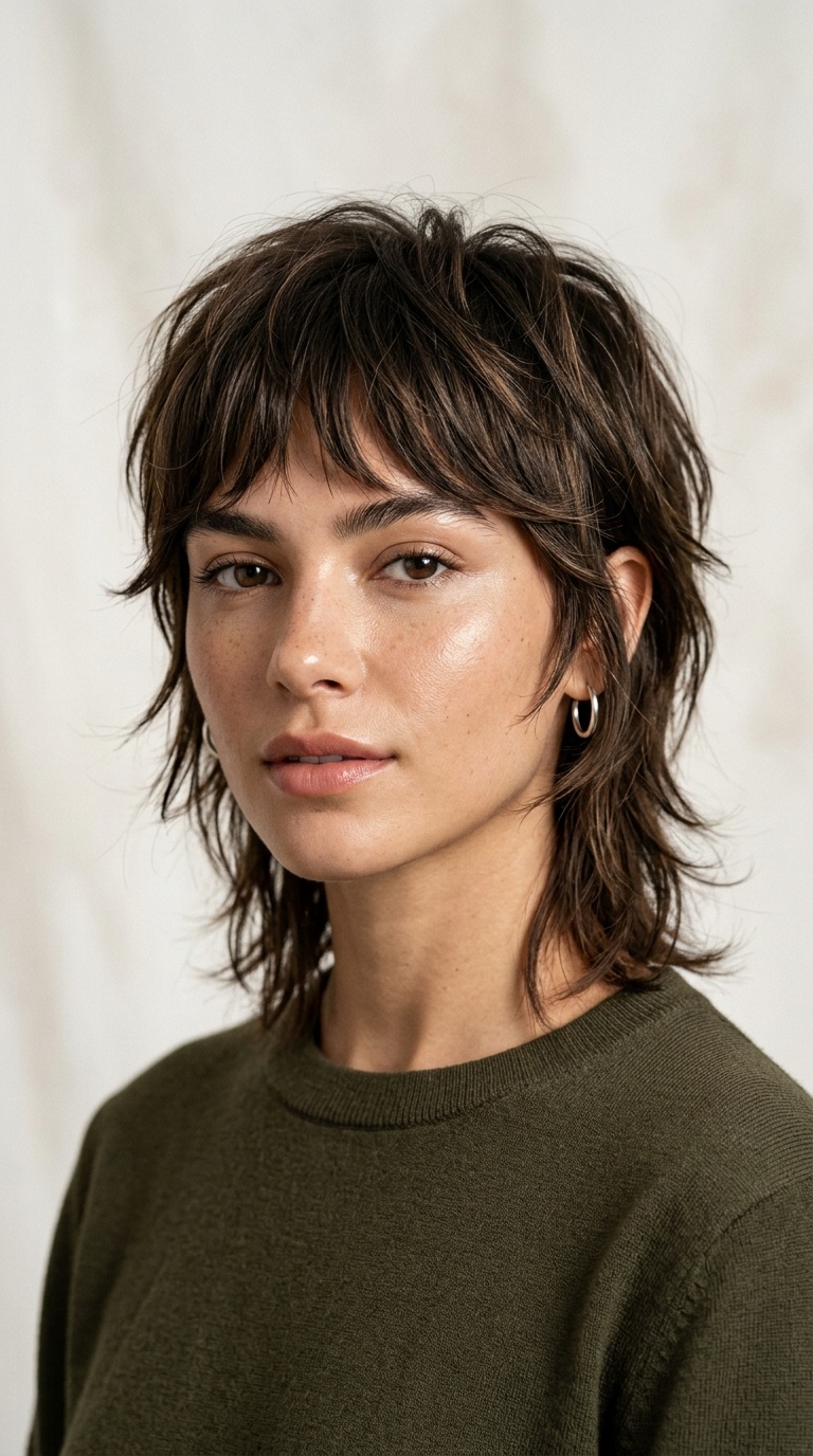 Short Shaggy Mullet