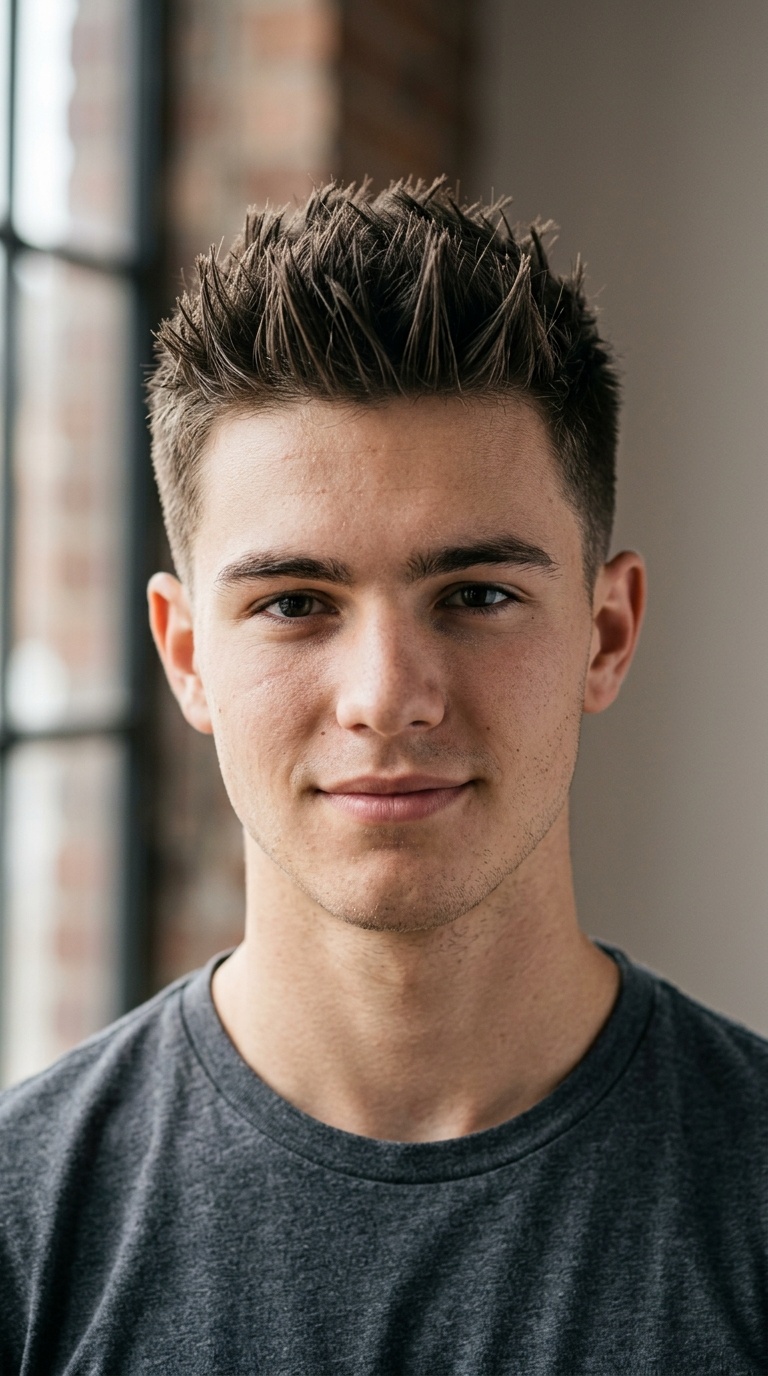 Short Spiky Hair