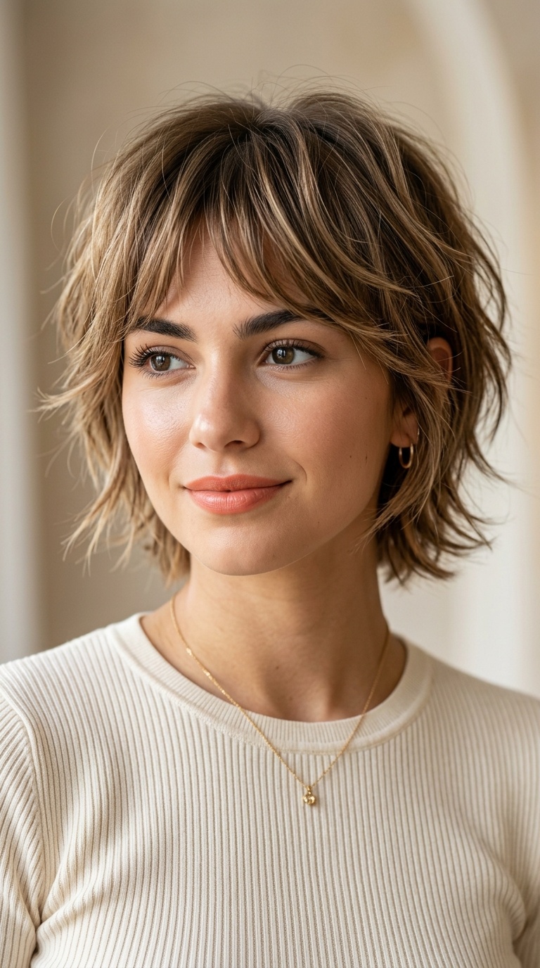 Short Wolf Cut