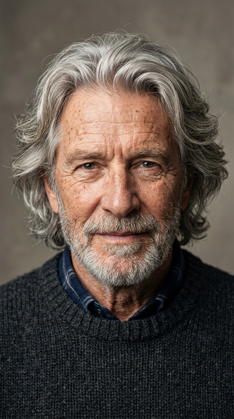 Shoulder-Length Flowing Shag