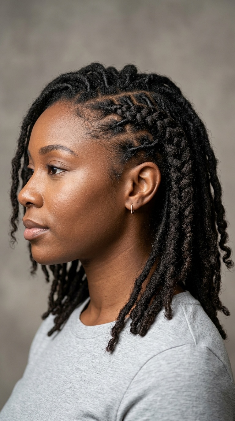 Side Braid Detail