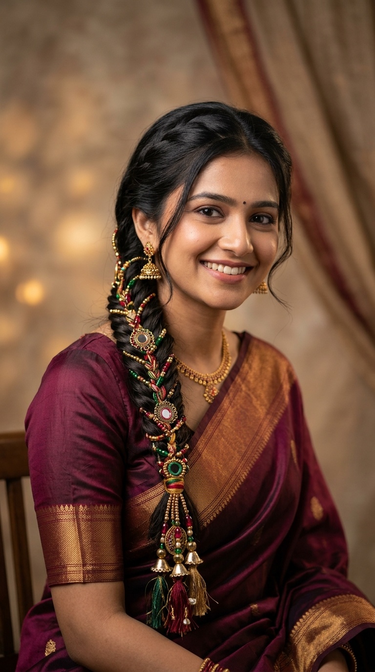Side Braid with Parandi