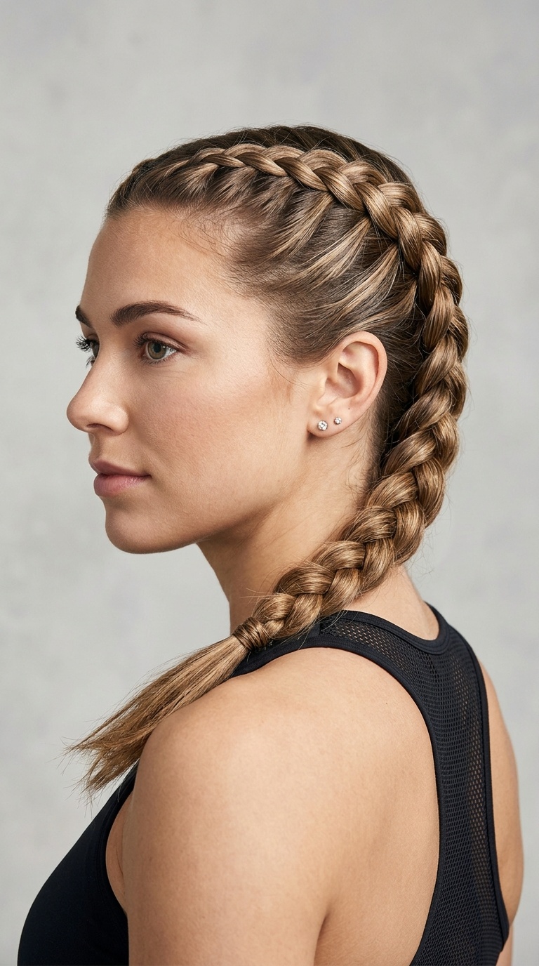 Side Dutch Braid