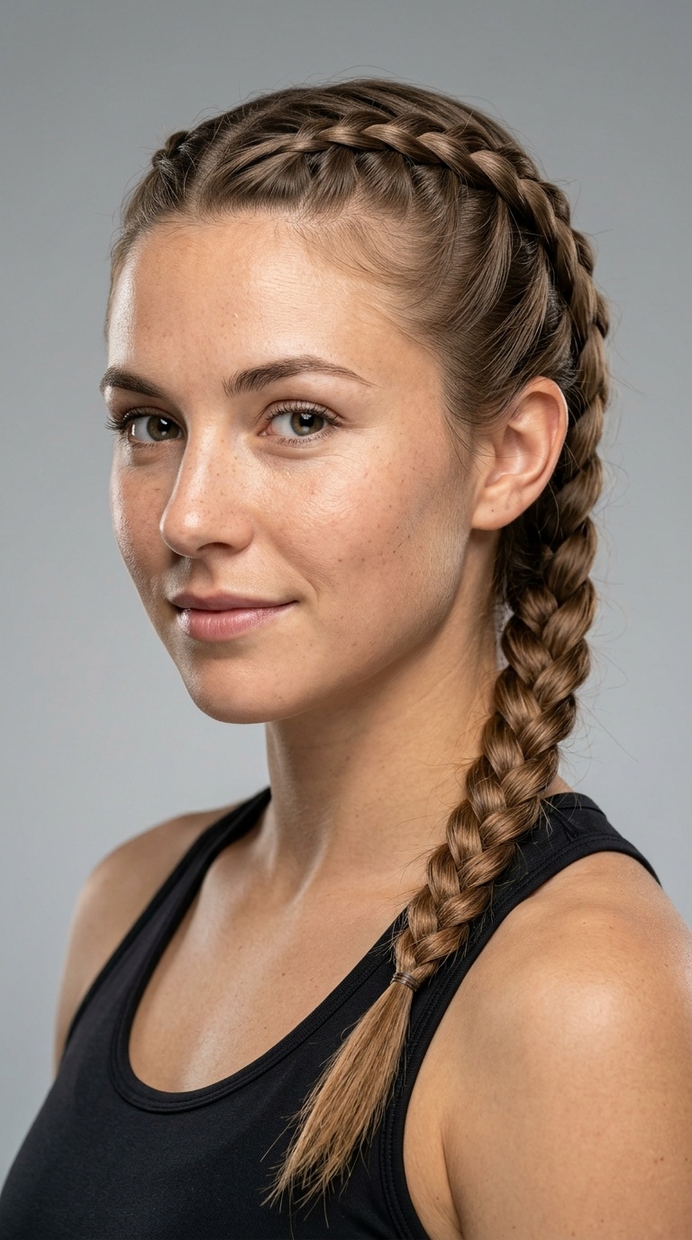 Side Dutch Braid