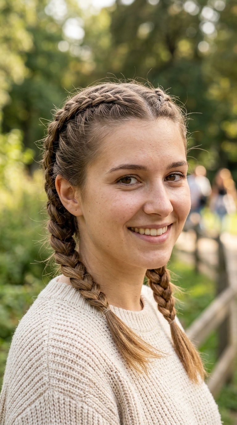 Side Dutch Braids