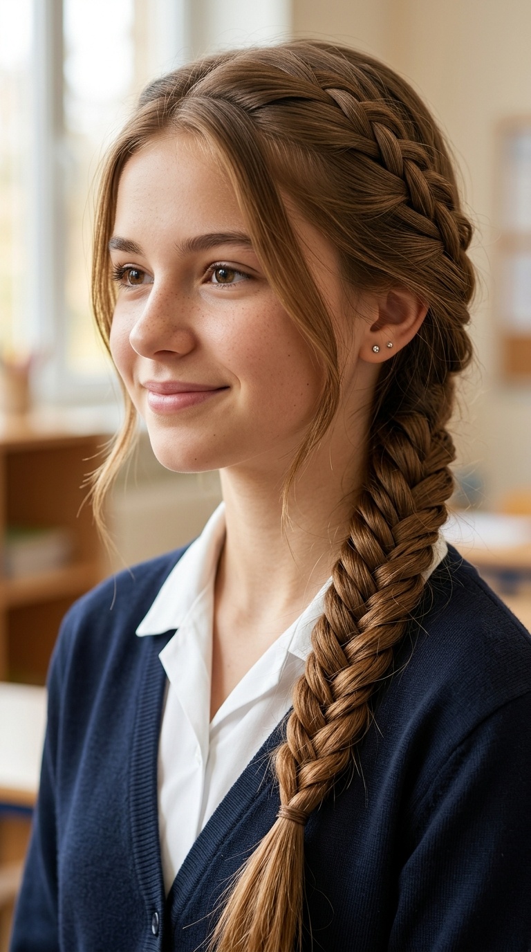 Side Fishtail Braid