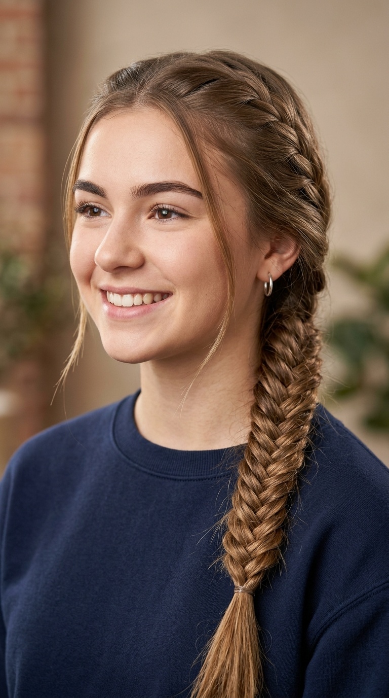 Side Fishtail Braid