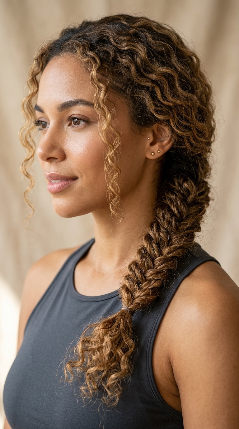 Side Fishtail Braid