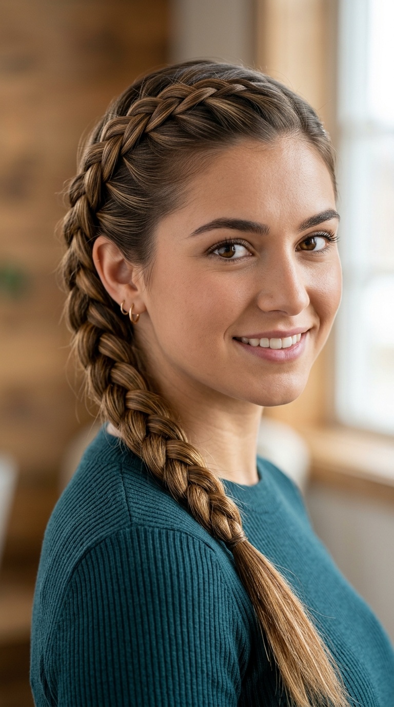 Side French Braid