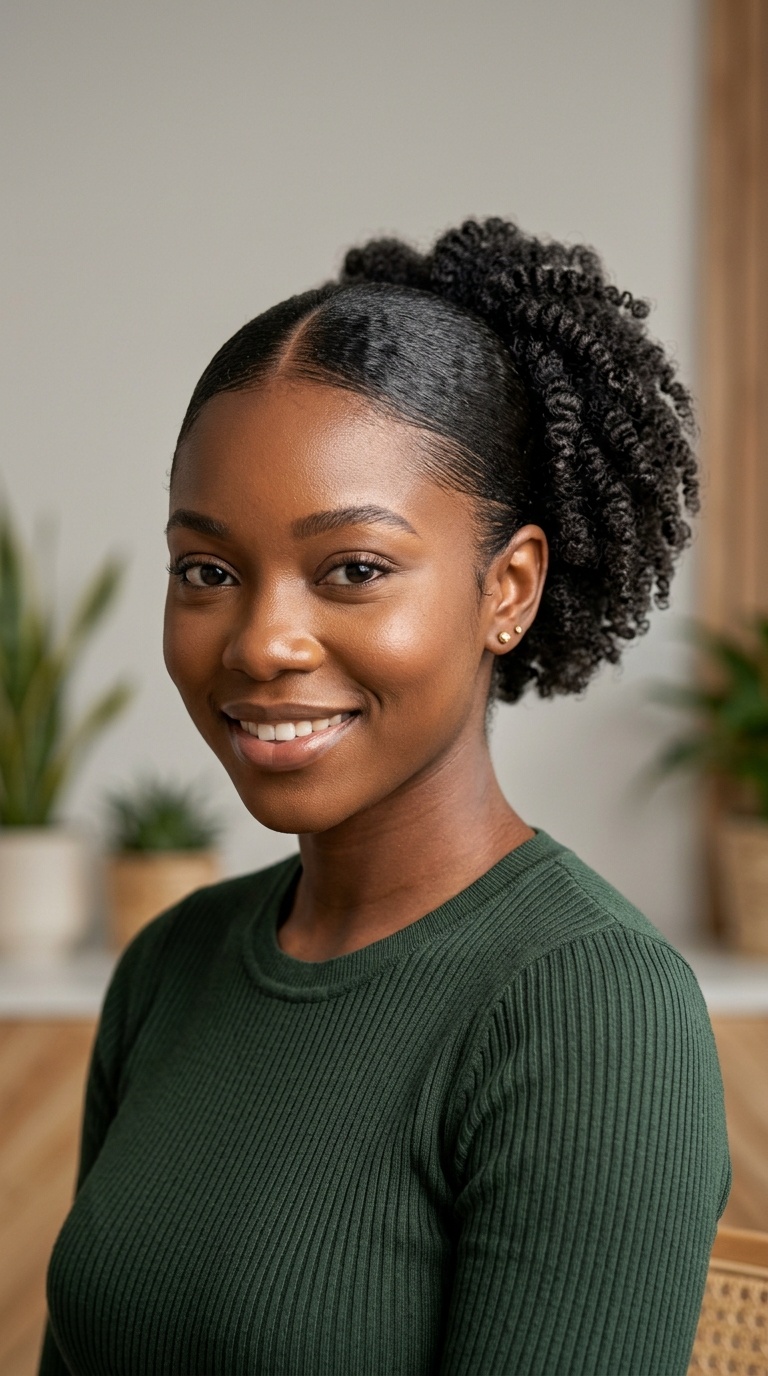 Side Part Puff