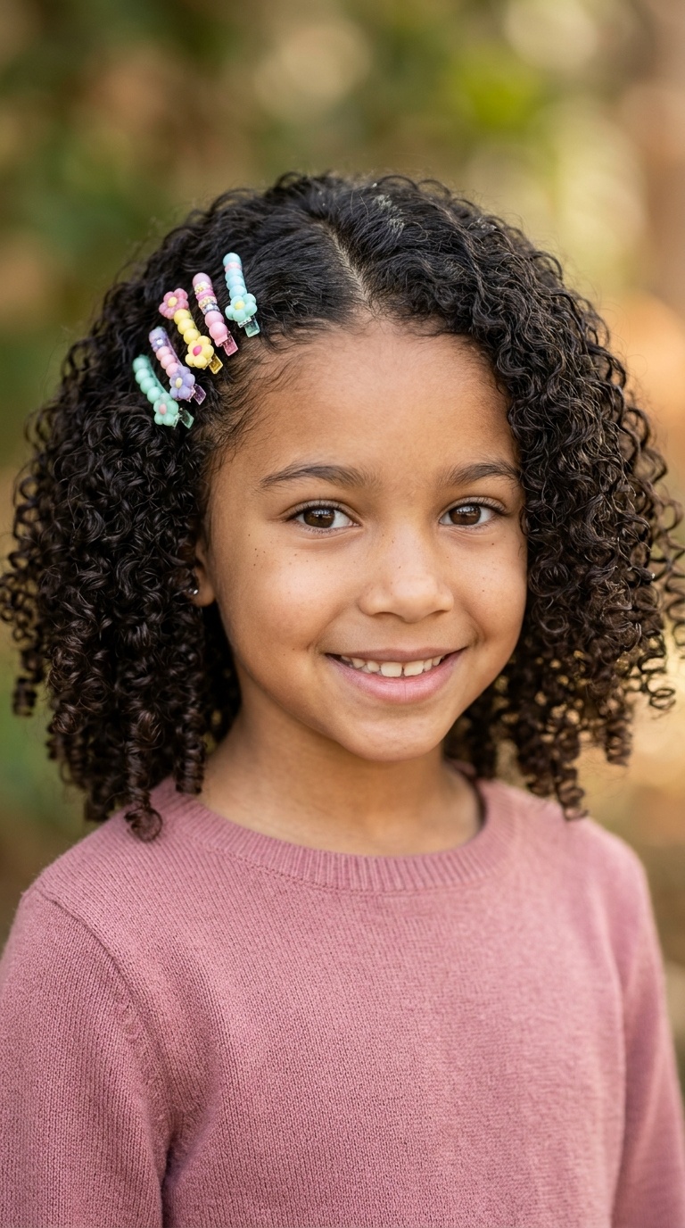 Side Part with Clips
