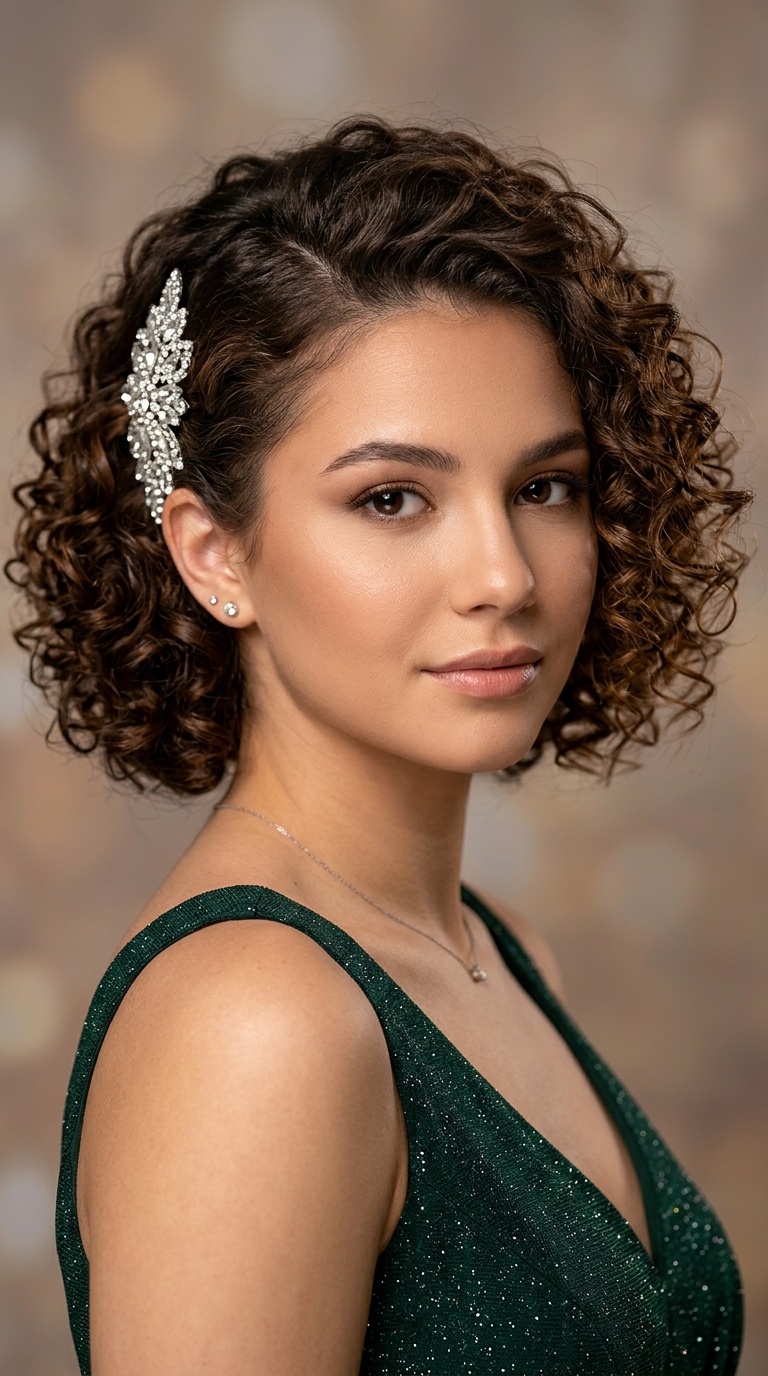 Side-Pinned Crystal Accent