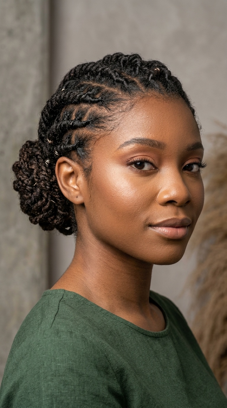 Side-Pinned Flat Twists