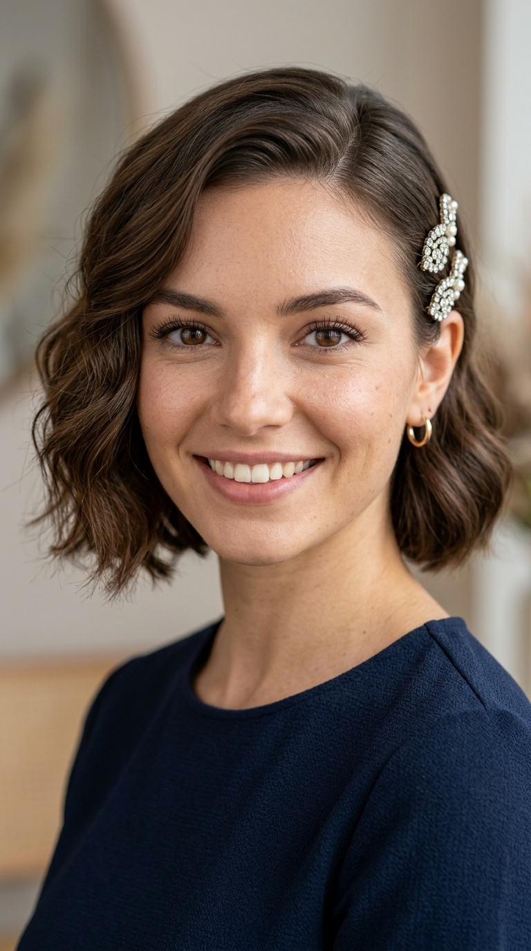 Side-Pinned Glamour