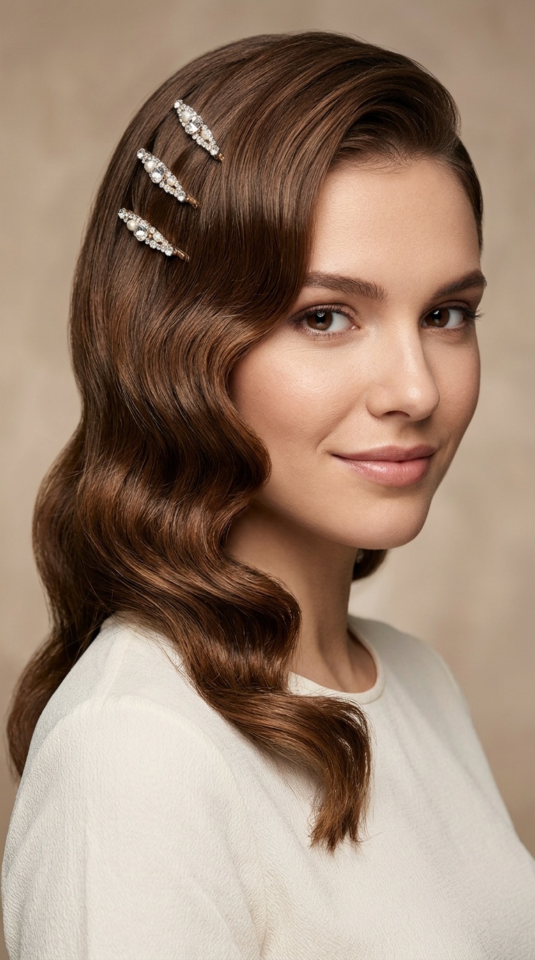 Side-Pinned Hollywood Waves