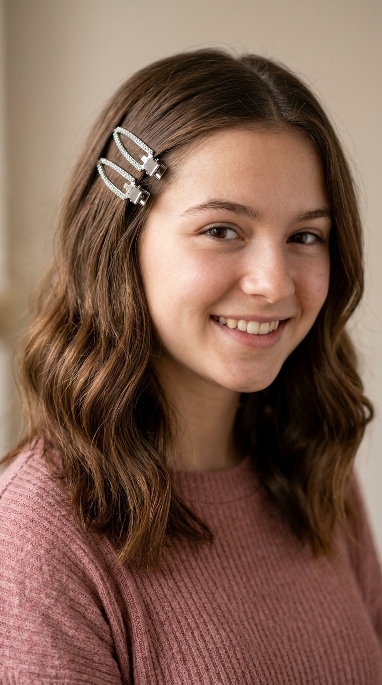 Side-Pinned Snap Clips