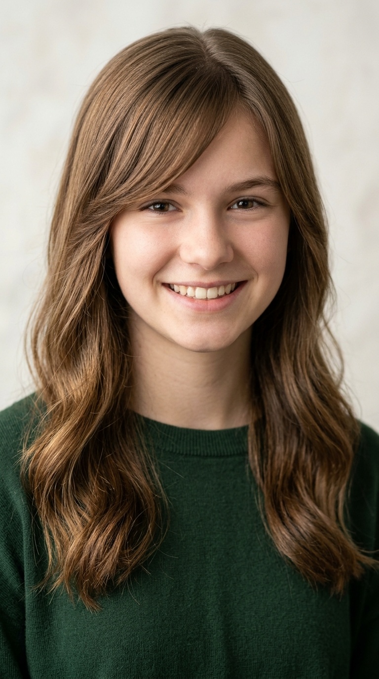 Side-Swept Bangs