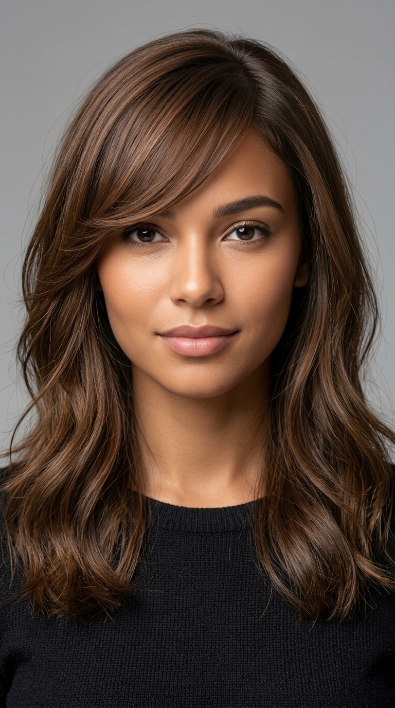Side-Swept Bangs