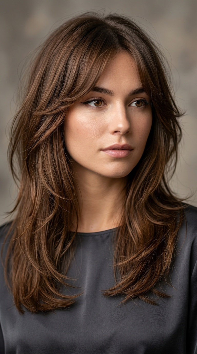 Side-Swept Bardot Layers