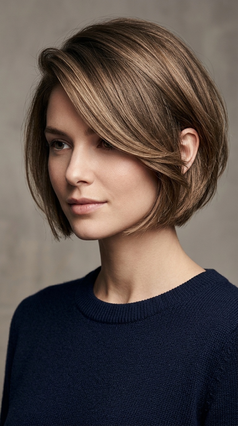 Side-Swept Bob