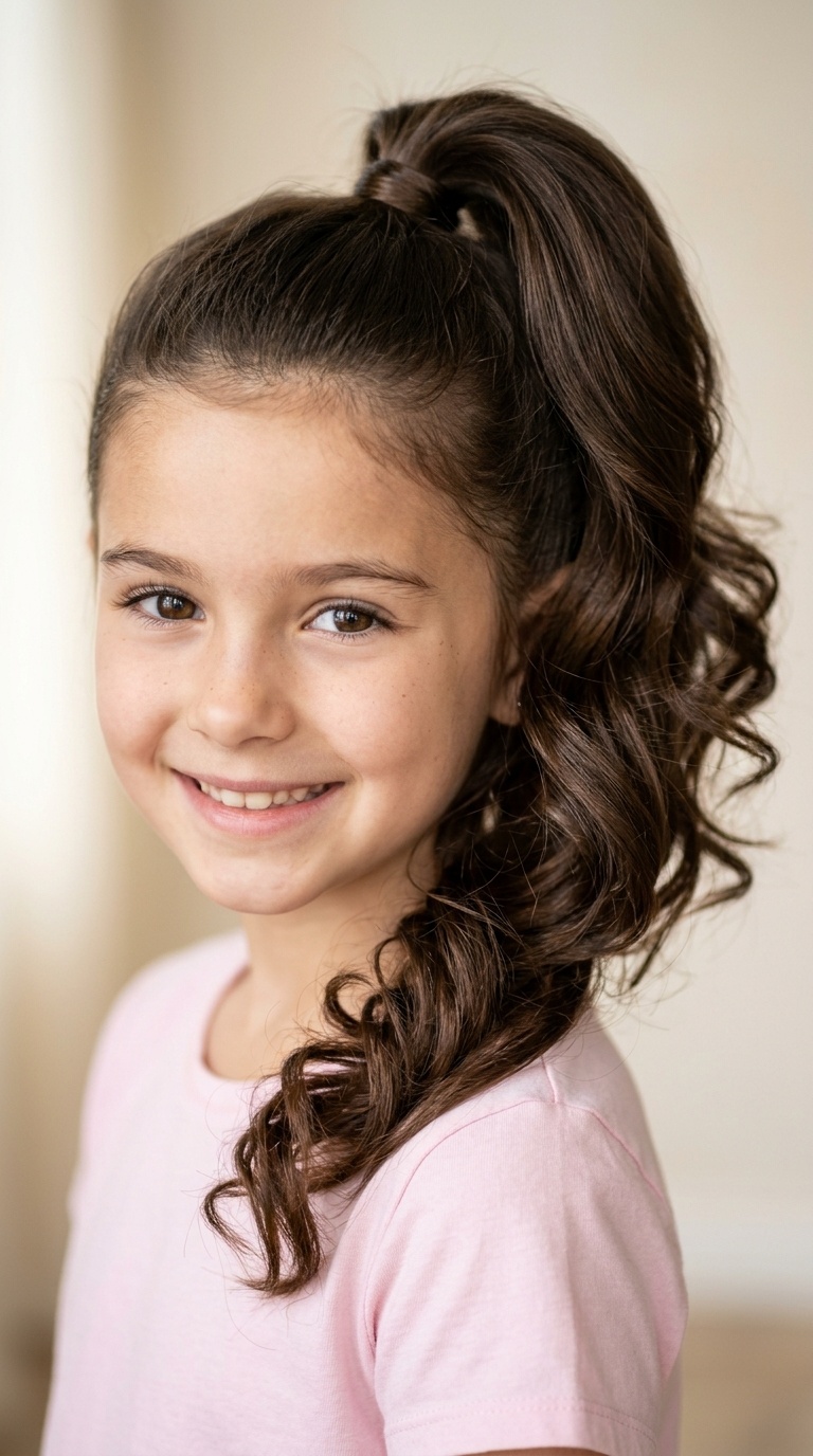 Side Swept Bouncy Pony