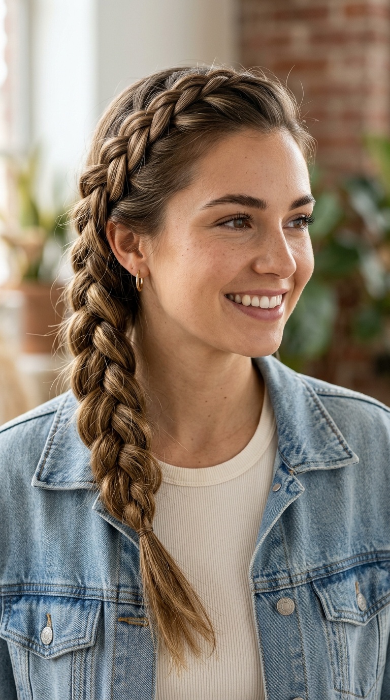 Side-Swept Braid