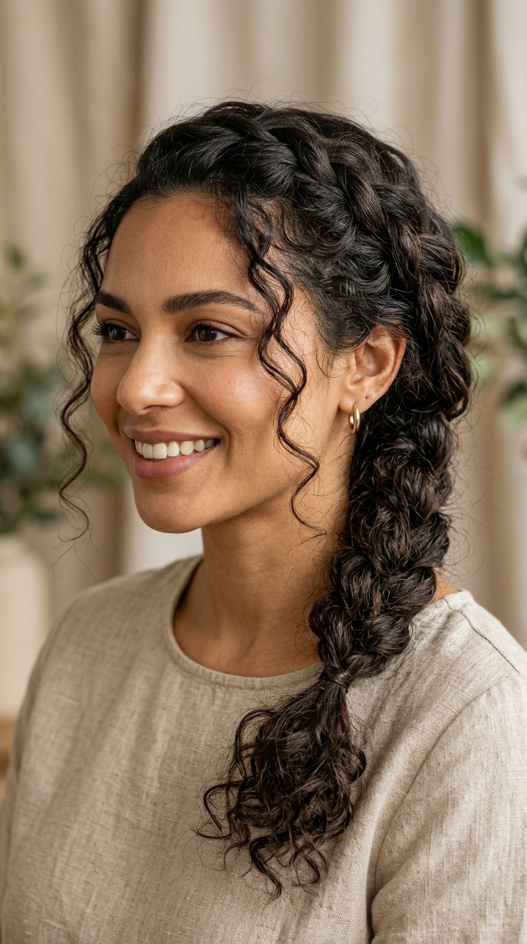 Side-Swept Braid
