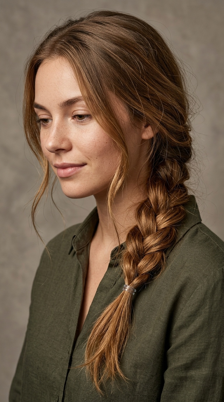 Side-Swept Braid