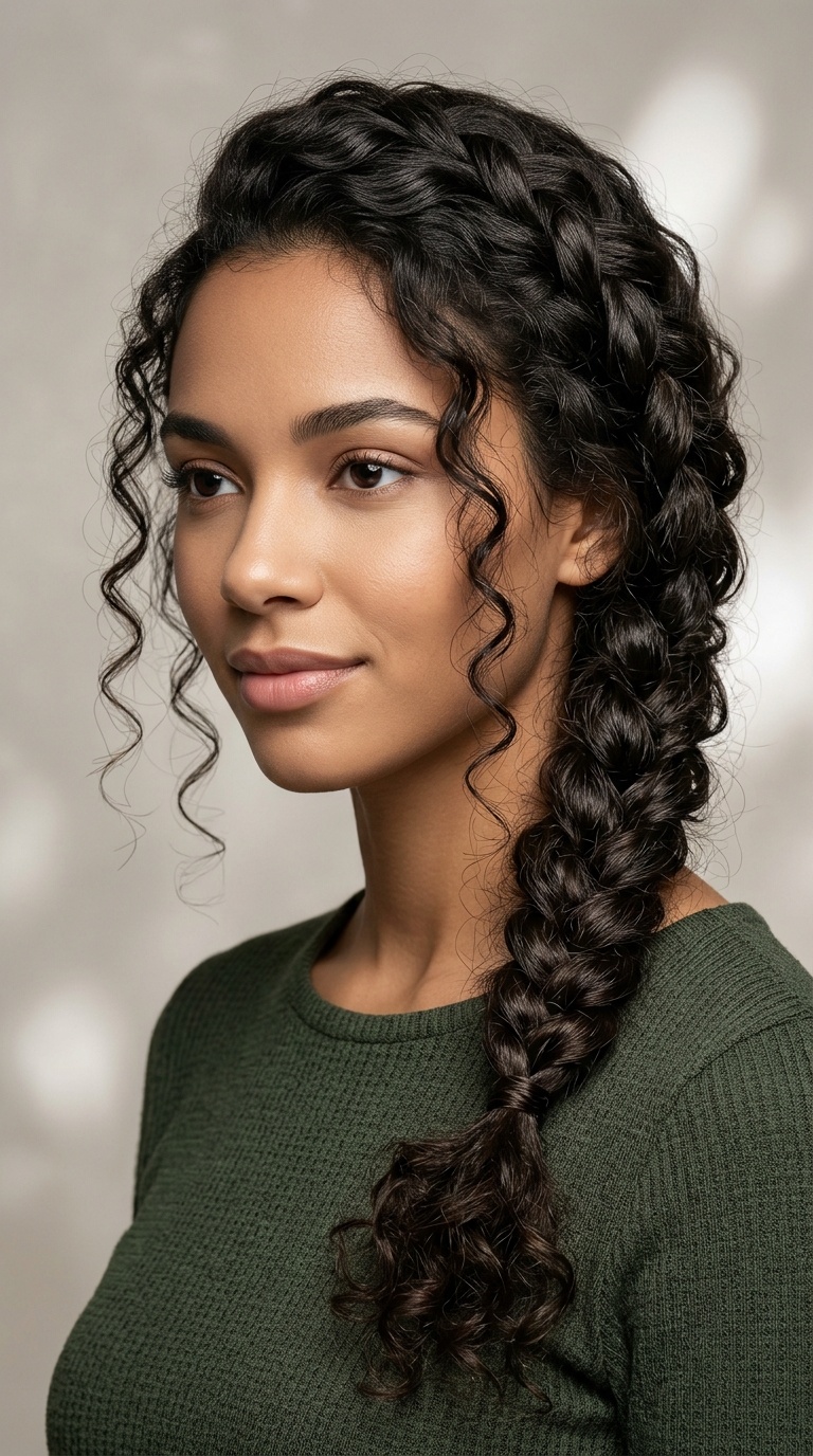 Side-Swept Braid