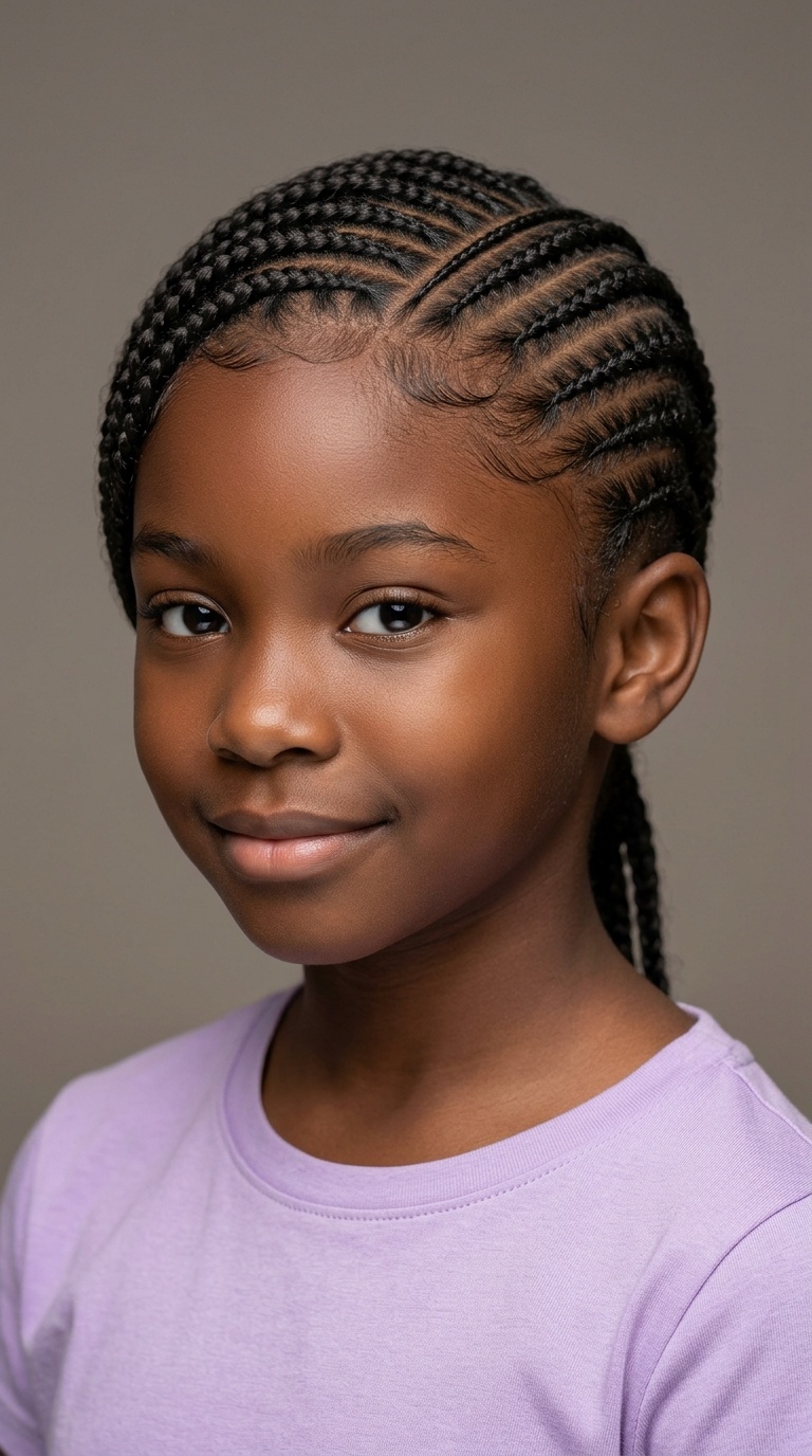Side-Swept Braids