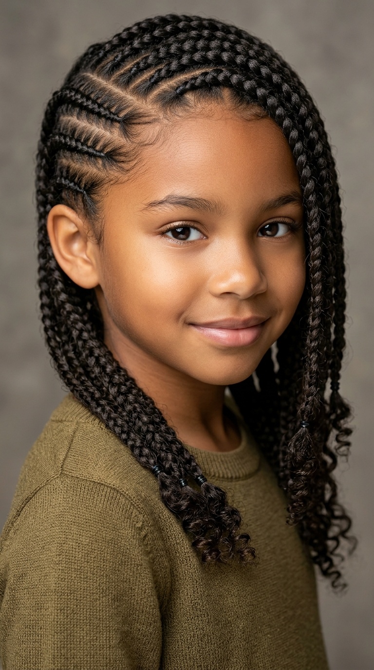 Side-Swept Braids
