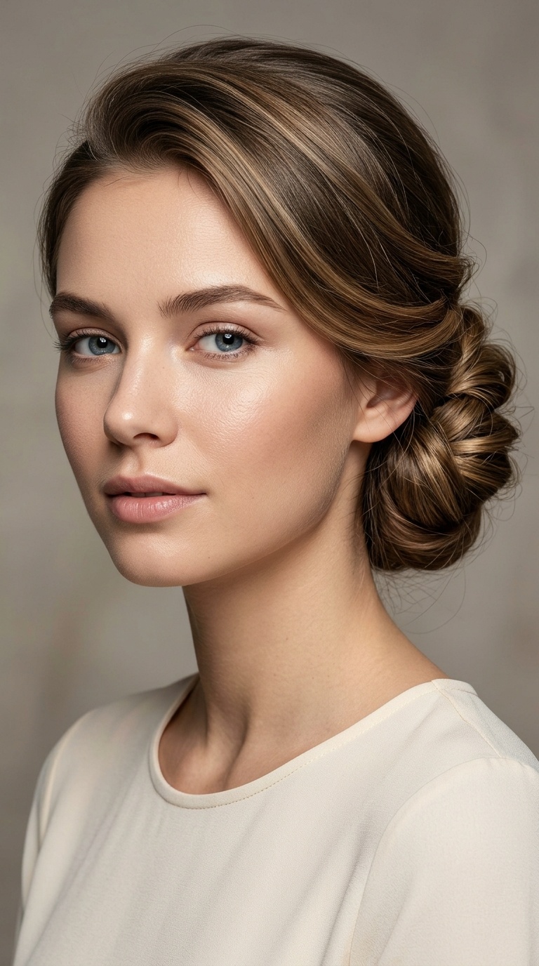 Side-Swept Bun