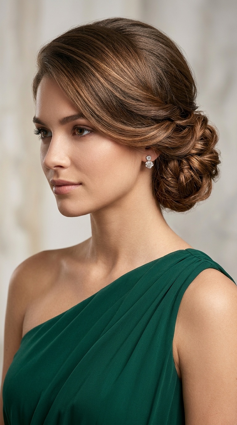 Side-Swept Chignon