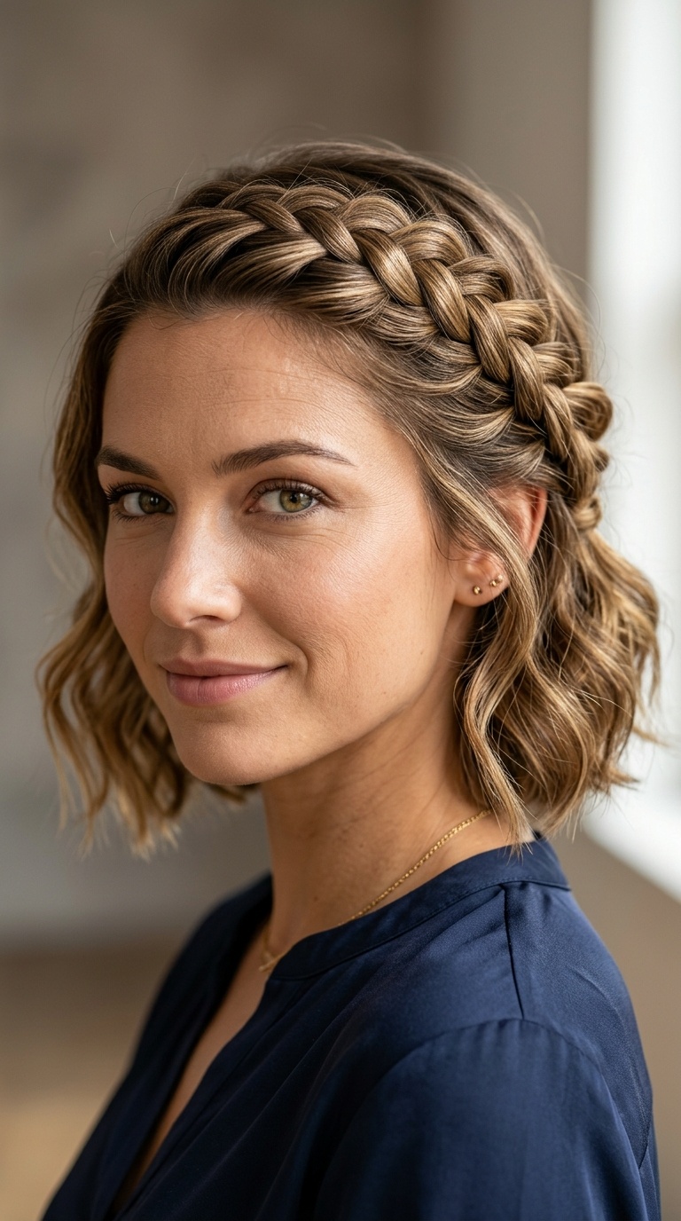 Side-Swept Dutch Braid